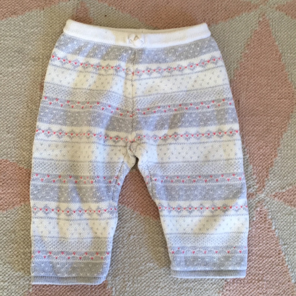 Janie and Jack Cable Knit Pants